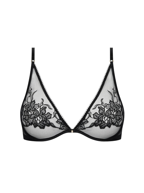 Lise Charmel Triangle Bra-Adorable in Sexy- Black