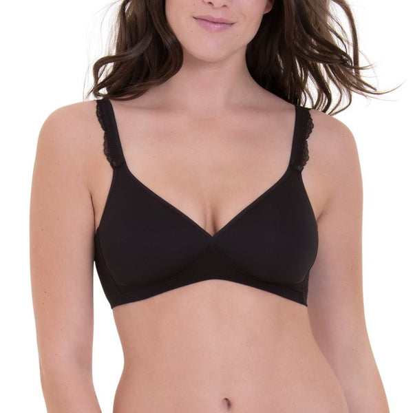 Anita Selma Underwired Bra with Spacer Cups - Black , White