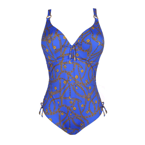 Prima Donna Swimsuit Deep Plunge Wire-Olbia-Electric Blue