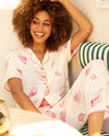 Cyberjammies PJ Set-Shelly- Shell Printed Jersey Cropped