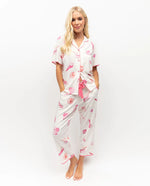 Cyberjammies PJ Set-Shelly- Shell Printed Jersey Cropped