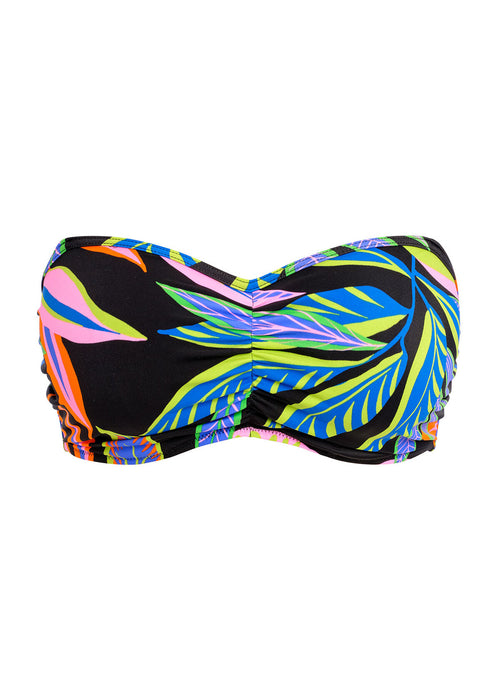 Freya Bandeau Bikini Top-Desert Disco- Multicolour