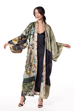 Christine Silk Long Robe - Made in Canada