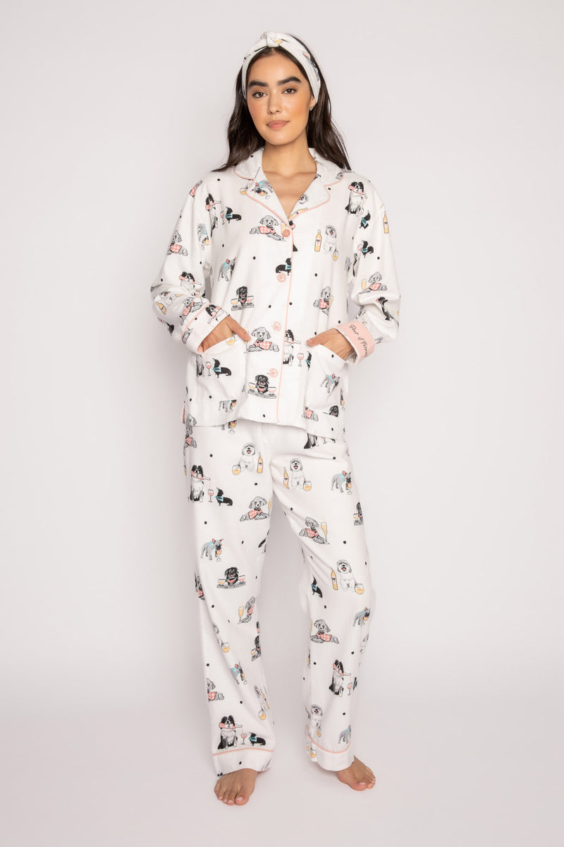 PJ Salvage  PJ set - Flannels - Ivory