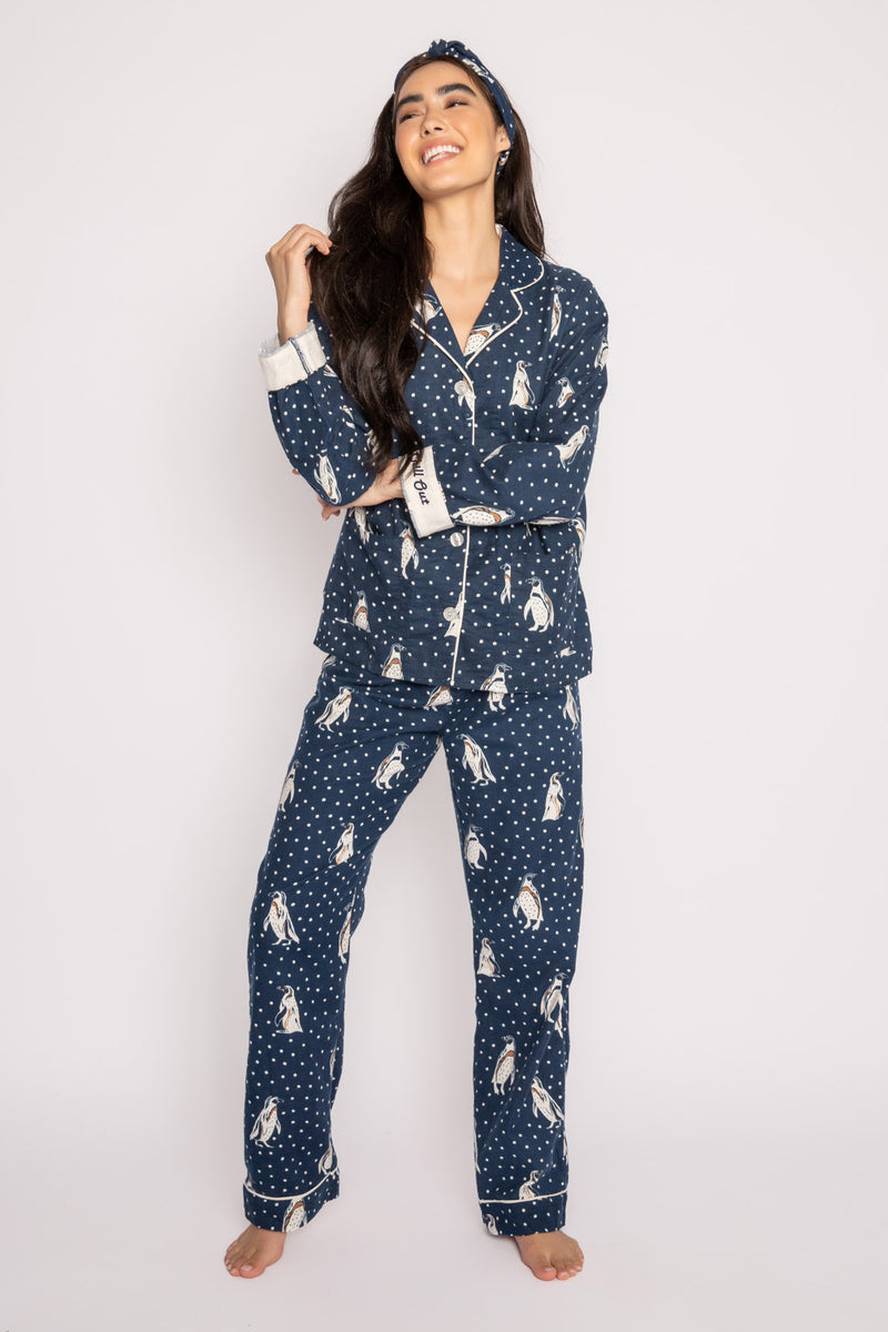 PJ Salvage  PJ set - Flannels - Navy Sky