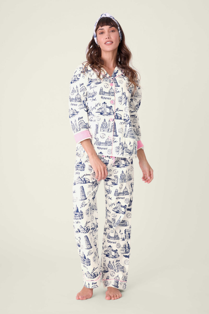 PJ Salvage Set-White Cloud