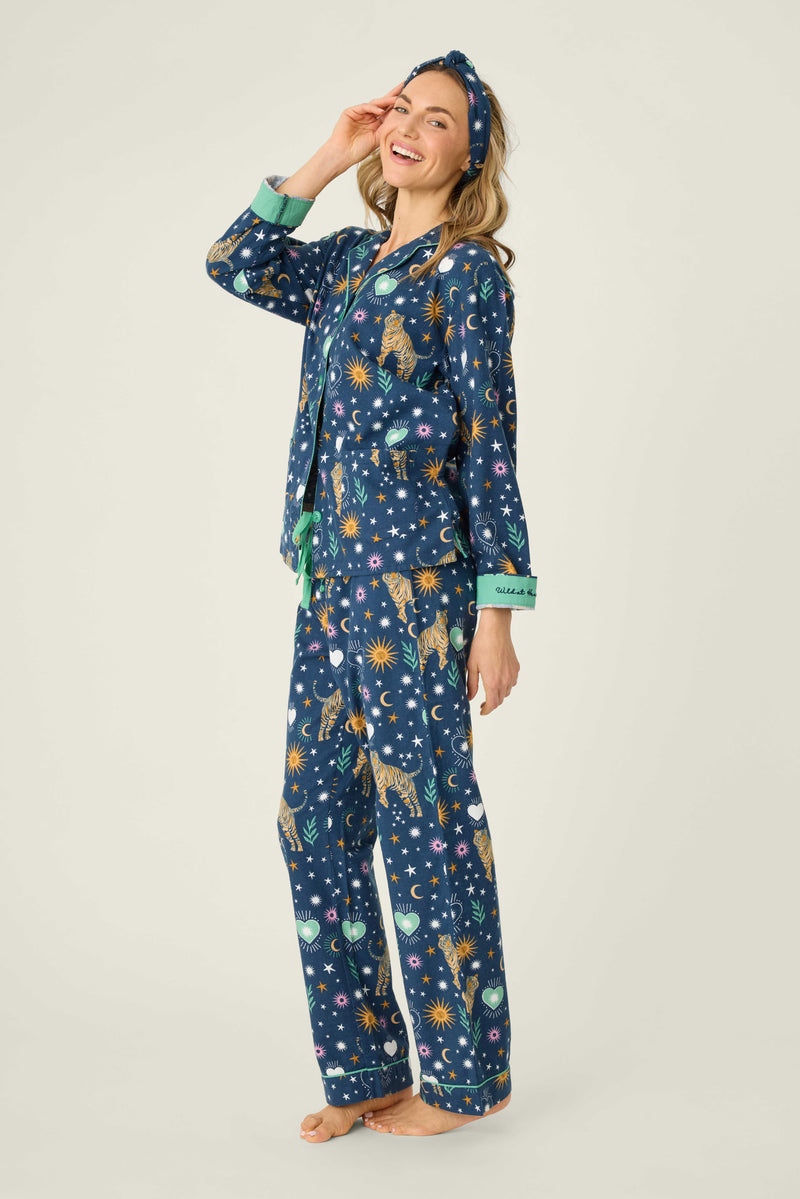 PJ Salvage Set-Navy