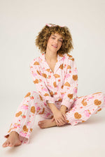 PJ Salvage Set-Pink Floral