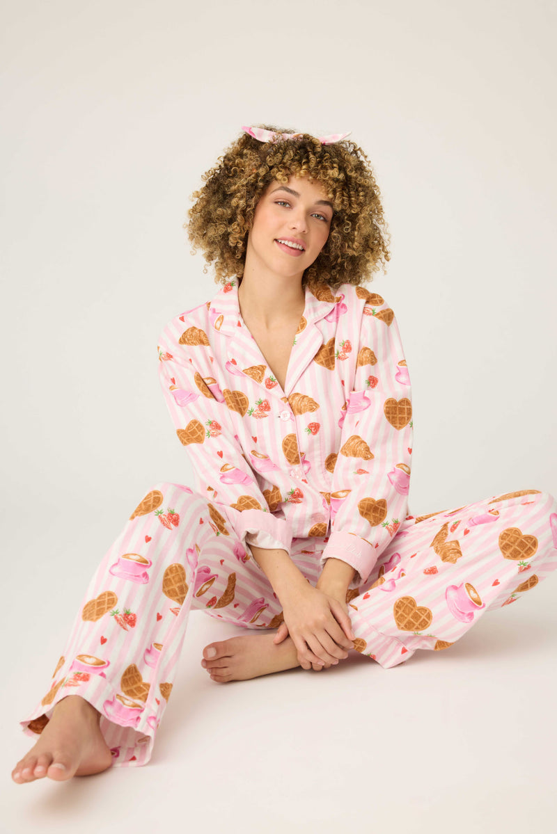 PJ Salvage Set-Pink Floral