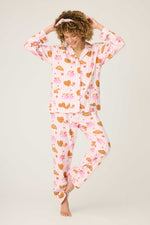 PJ Salvage Set-Pink Floral