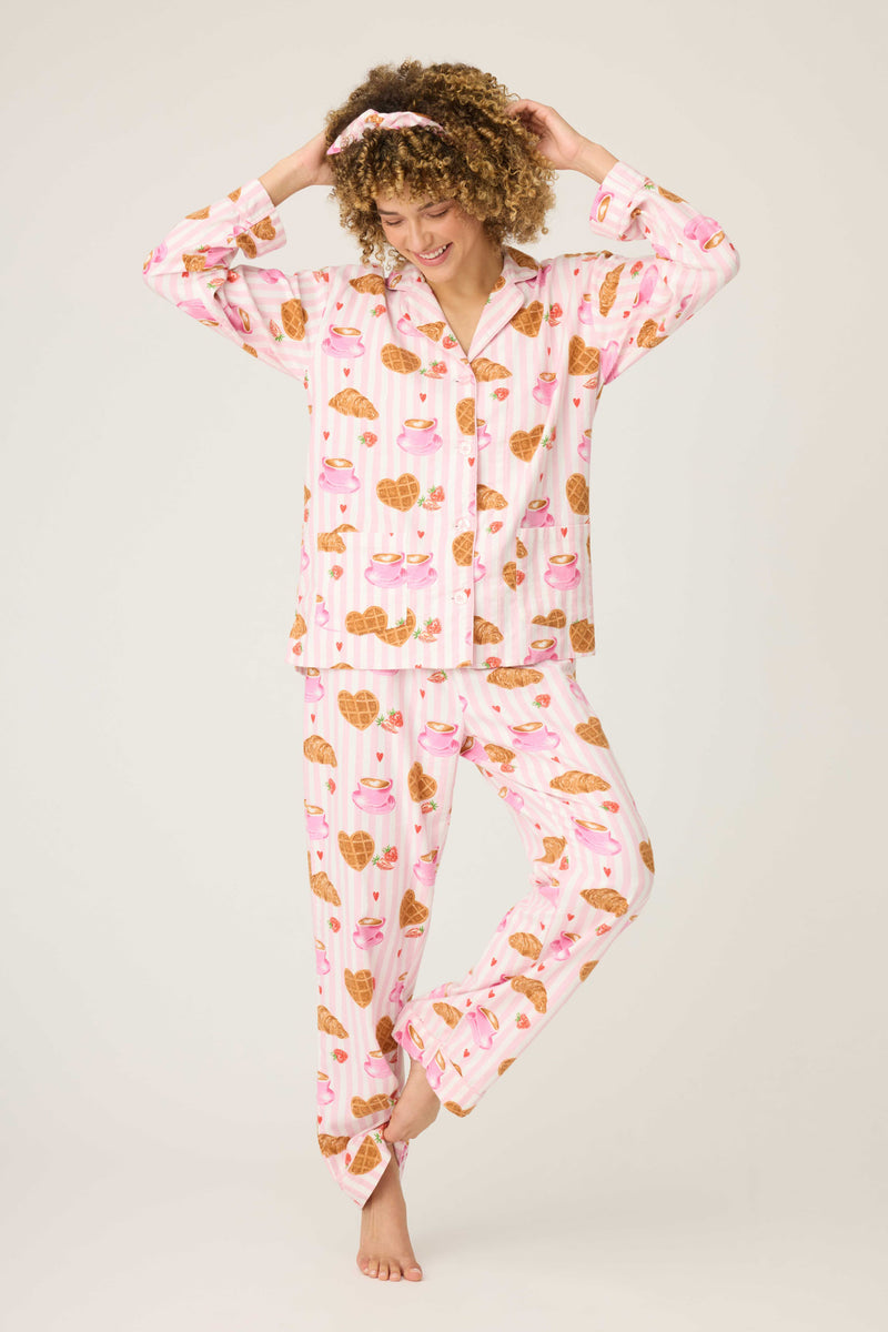 PJ Salvage Set-Pink Floral