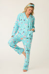 PJ Salvage Set-Turquoise