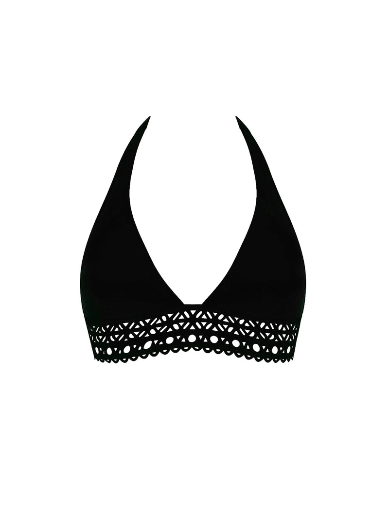 Lise Charmel Bikini Top-Ajourage Couture-Black