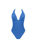 Lise Charmel Best Selling N/W Plunging Back Swimsuit - Ajourage Couture Black, Purple, Green , Blue