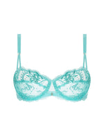 Lise Charmel Half Cup Bra-Princess Iris - Aqua