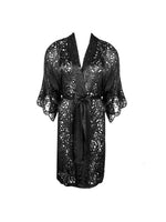 Lise Charmel-Dressing Floral Robe-Black