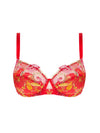 Lise Charmel Half Cup Bra-Ruby Drill- Red