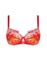 Lise Charmel Half Cup Bra-Ruby Drill- Red
