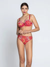 Lise Charmel Half Cup Bra-Ruby Drill- Red