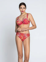 Lise Charmel Half Cup Bra-Ruby Drill- Red