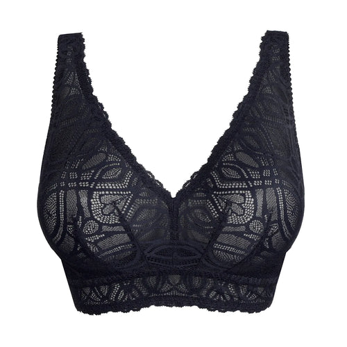 Prima Donna  Bralette-Salerno-Black