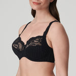 Prima Donna Full Cup Wire Bra-Madison-Black