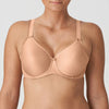 Prima Donna Seamless Non Padded Bra-Satin-Black , Nude