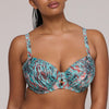 Prima Donna Padded Balcony Bikini Top-Riyad-Turquoise