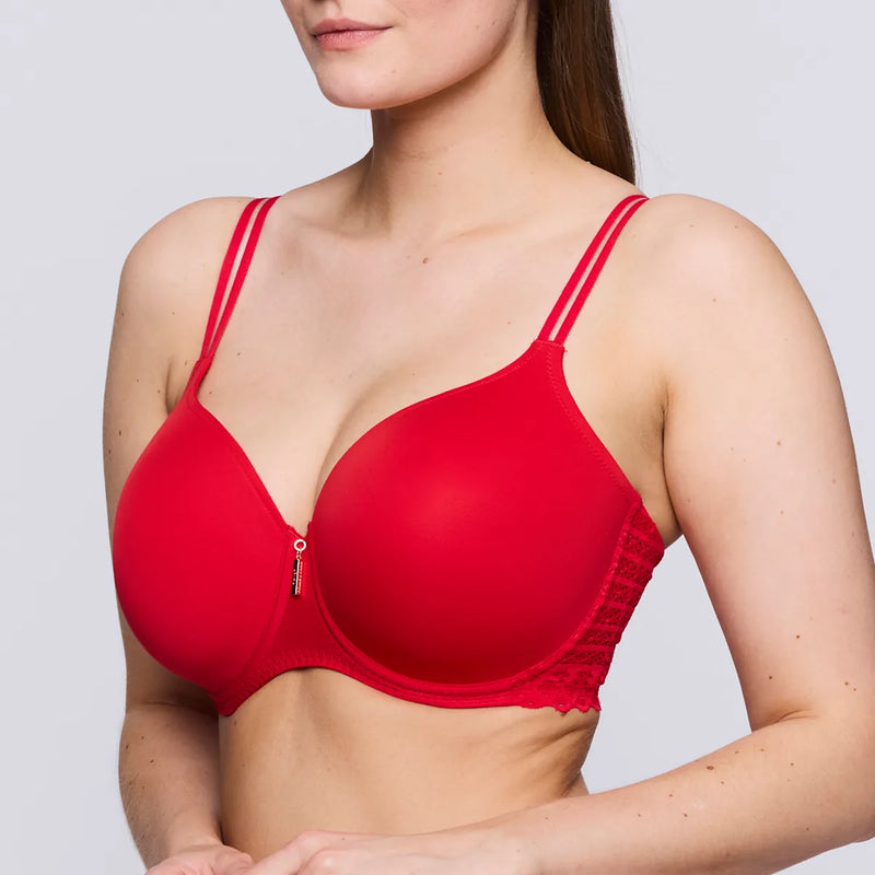 Prima Donna Twist Padded Bra Heart Shape-East End-Red