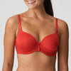 Prima Donna Twist-Padded Bra Heart Shape-I Do-Scarlet