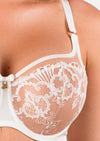 Full Cup Bra-Perla- Cream, Black