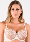 Full Cup Bra-Perla- Cream, Black