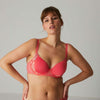 Simone Perele Spacer Plunge Bra-Dahlia-Papaya