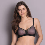 Anita Eve Soft comfort bra with padded cups- Rose , Black