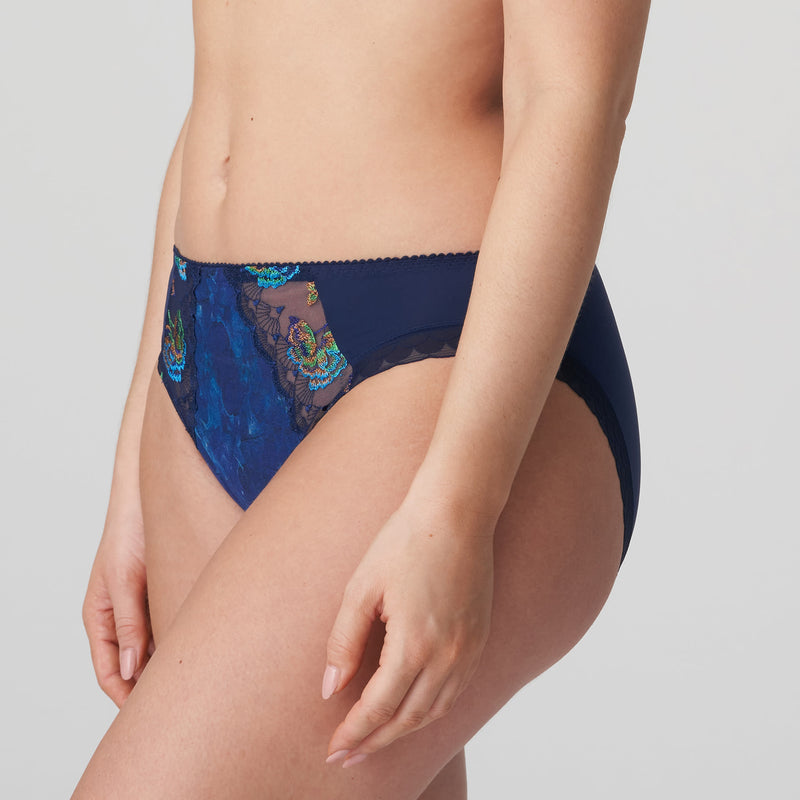 Prima Donna Rio Briefs-Palace Garden-Sapphire Blue