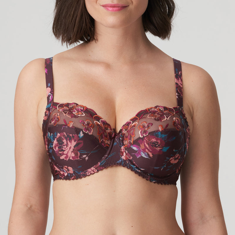 Prima Donna Full Cup Wire Bra-SEVAS-Aubergine