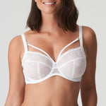 Prima Donna Full Cup Wire Bra - Sophora White