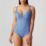 Prima Donna Swimsuit Deep Plunge Wire-Olbia-Electric Blue