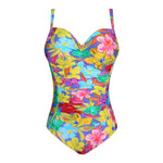 Prima Donna Full Cup Swimsuit-Sazan-Blue Bloom