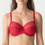 Prima Donna Twist Full Cup Wire Bra - I Do - Red , Blue